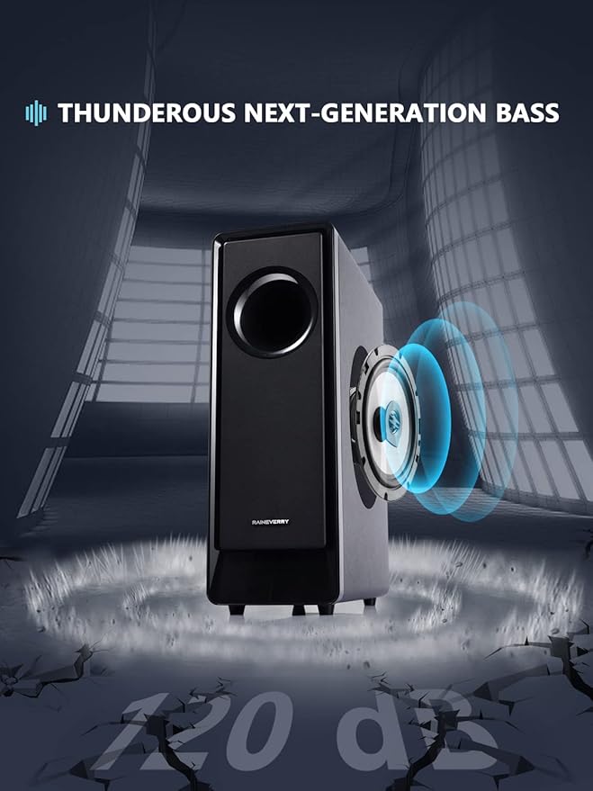 5.1 CH Surround Sound Bar with Dolby Audio, Sound Bars