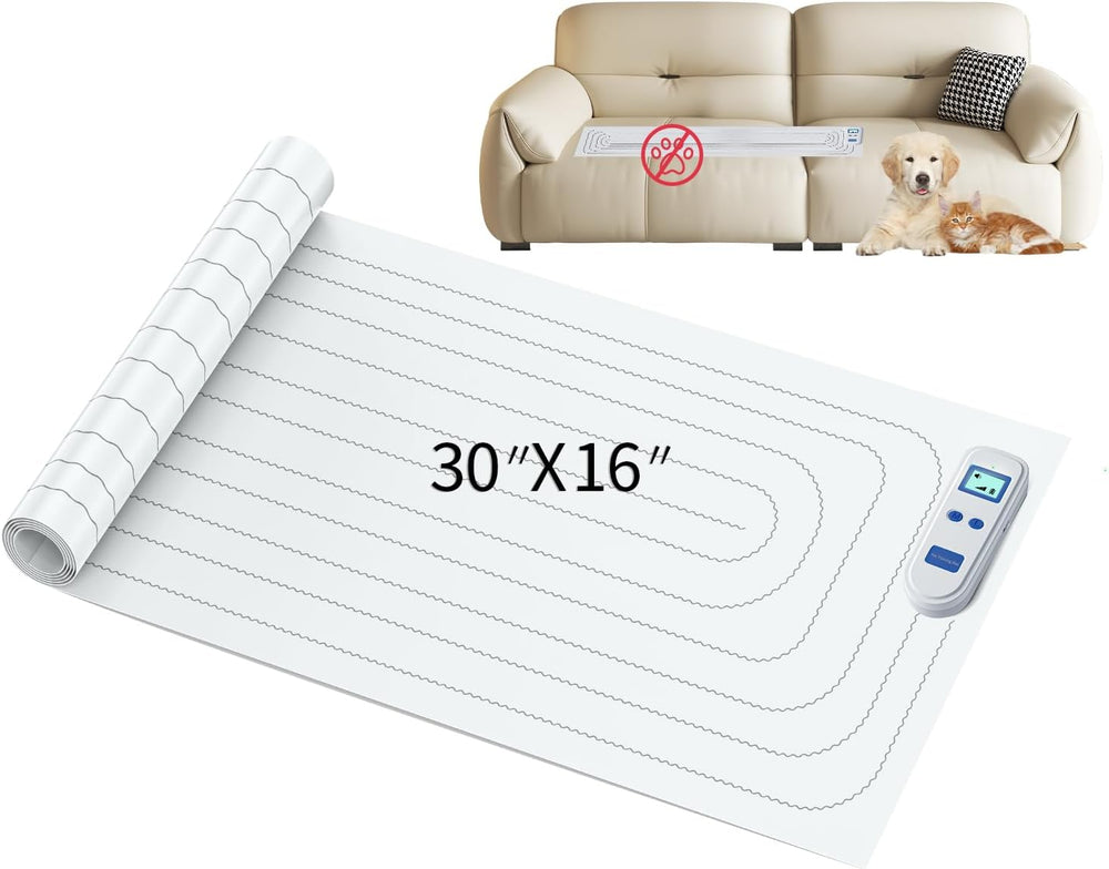Scat Mat for Dogs and Cats, 3 Adjustable Safe Modes, Indoor Dog & cat
