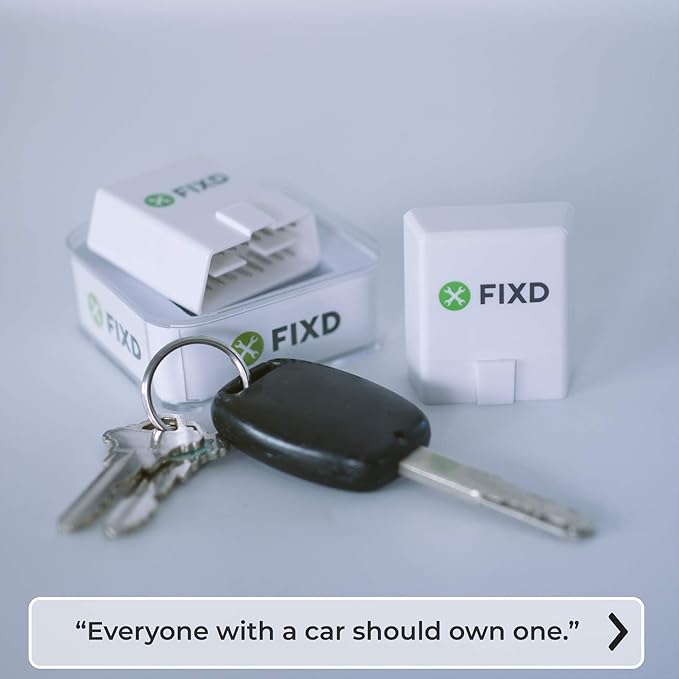FIXD Bluetooth OBD2 Scanner for Car