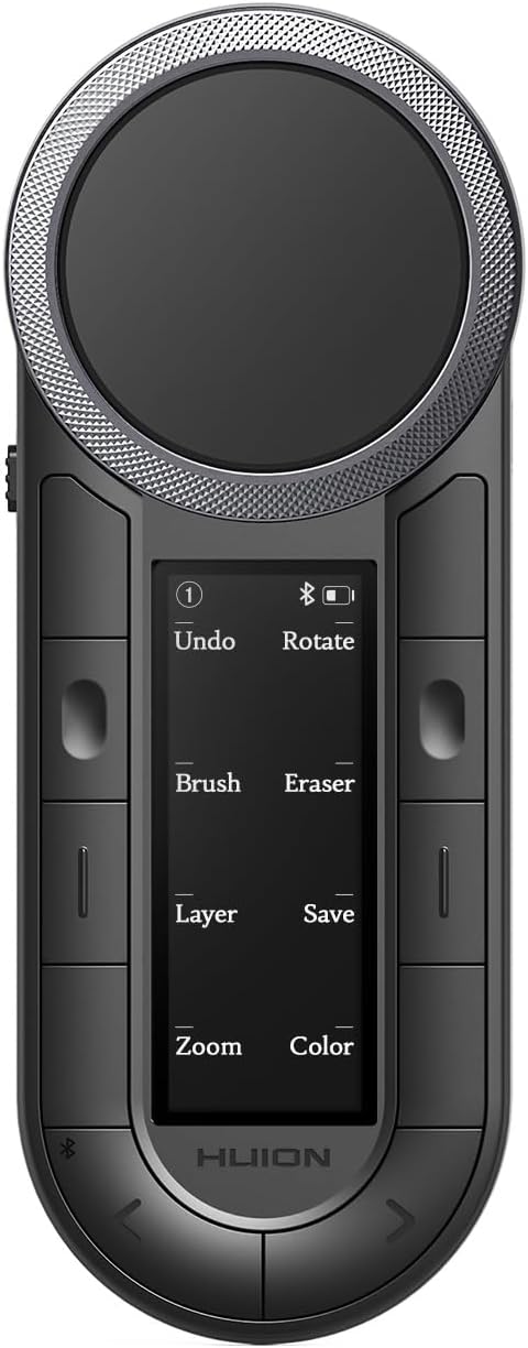 HUION Keydial Remote Bluetooth Programmable Keypad