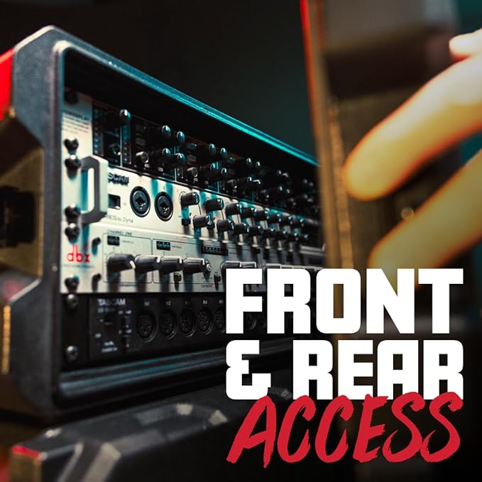 Gator Cases Pro Series 6U Rolling Rack Case