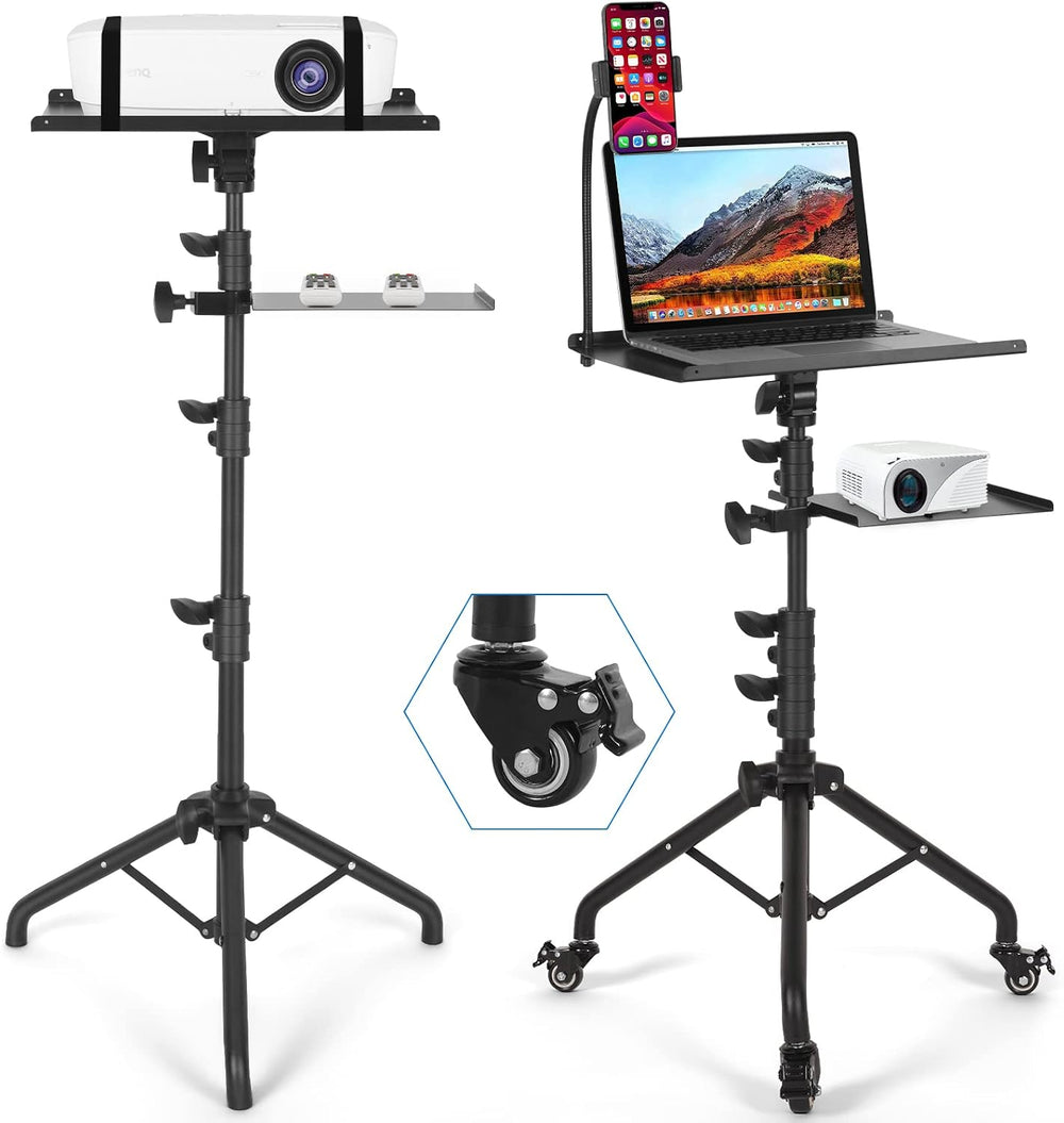 Tossbiss Laptop Tripod on Wheels