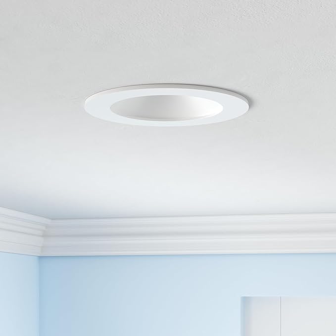 VANANCE Smart Can Light 6 Inch, 2700K-6500K CCT Selectable, RGB Remote LED (4...