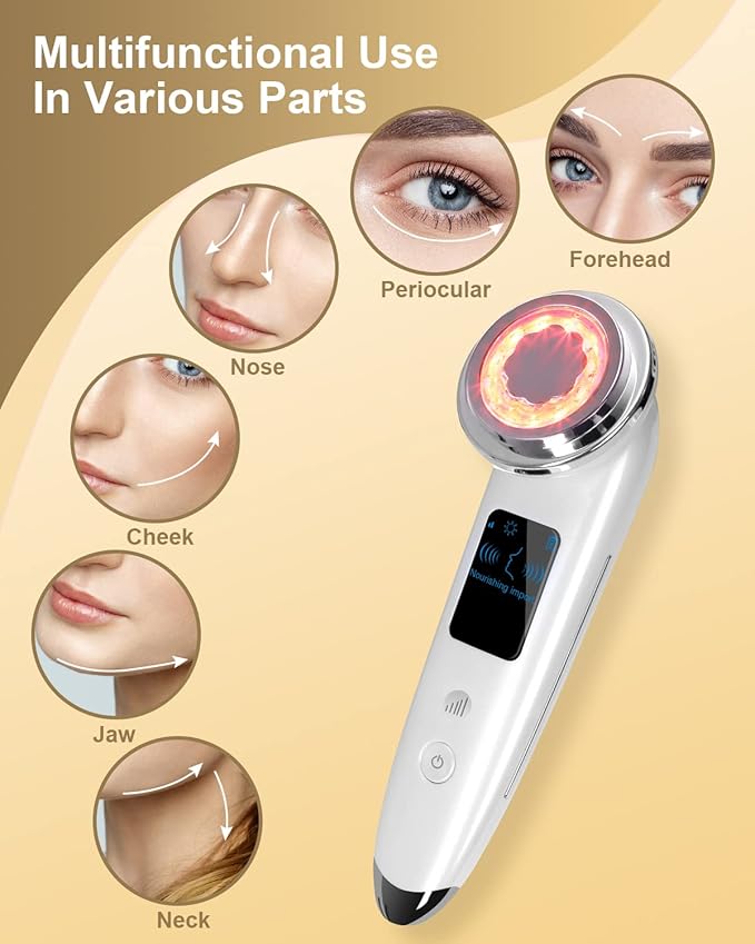 Face Massager Electric Face Lifting 4 in 1 Facial Massager Anti Aging Skin