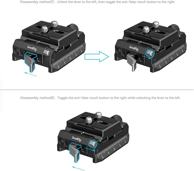 SmallRig Mount Plate Kit with Top Plate