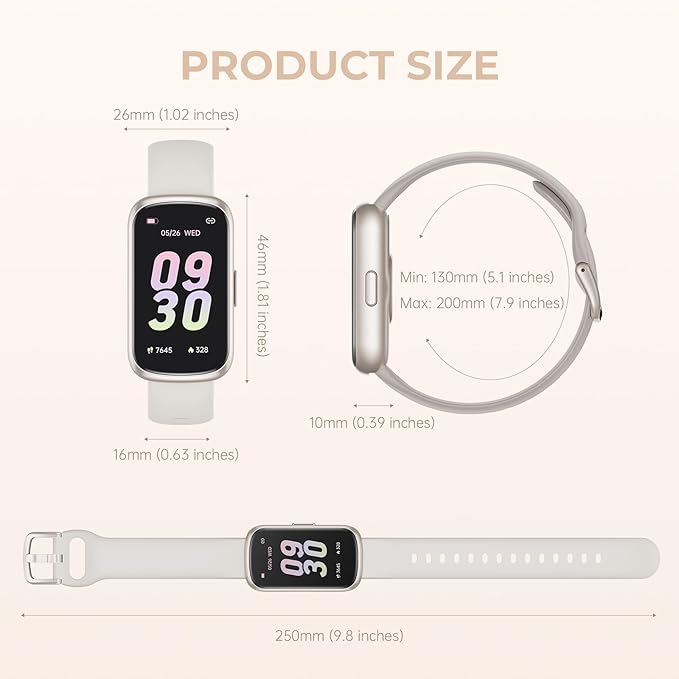 TIFOZEN Health Fitness Tracker Smart Watch