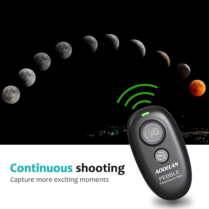 AODELAN Wireless Camera Shutter Release Remote Control