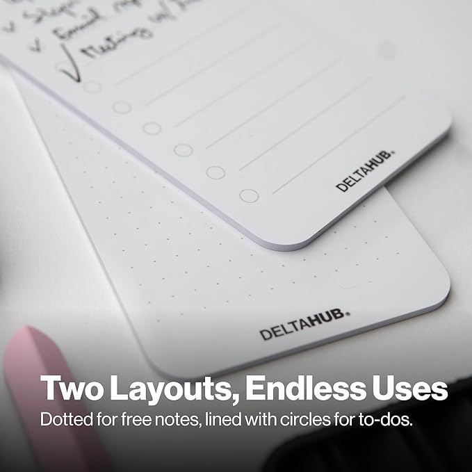 DeltaHub Reusable To-Do List for Desk