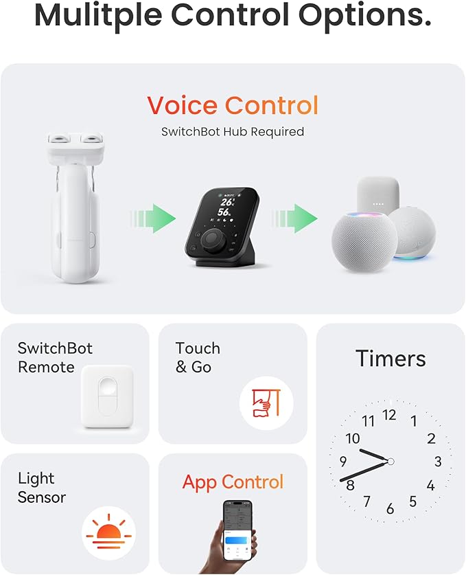 SwitchBot Smart Automatic Curtain Opener