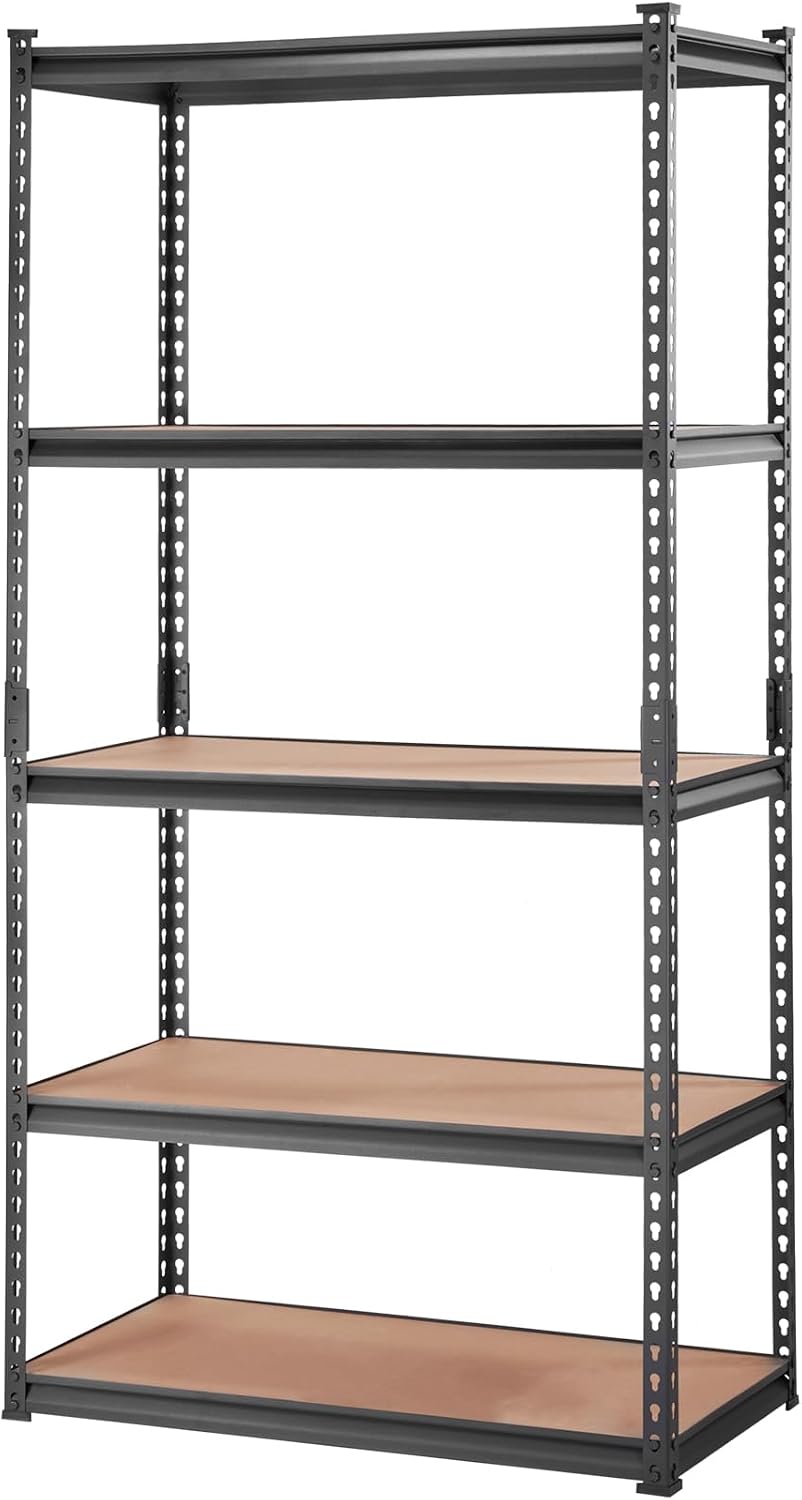 VEVOR Storage Shelves 5-Tier Adjustable 2000 lbs Shelving Unit 36"x18&qu...
