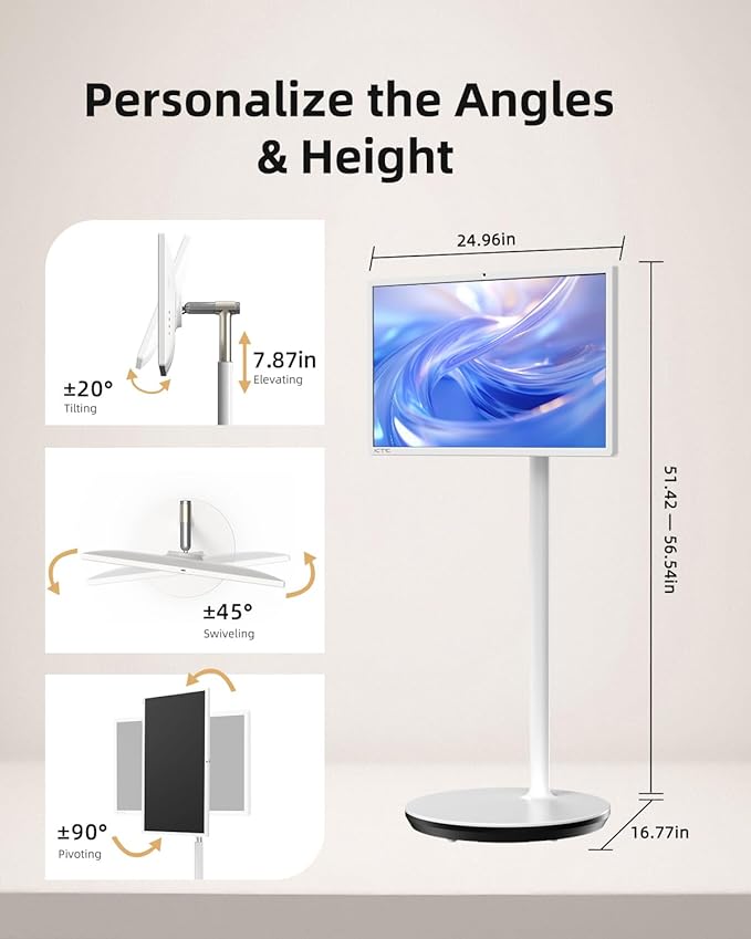 KTC 27 Inch Portable TV Monitor