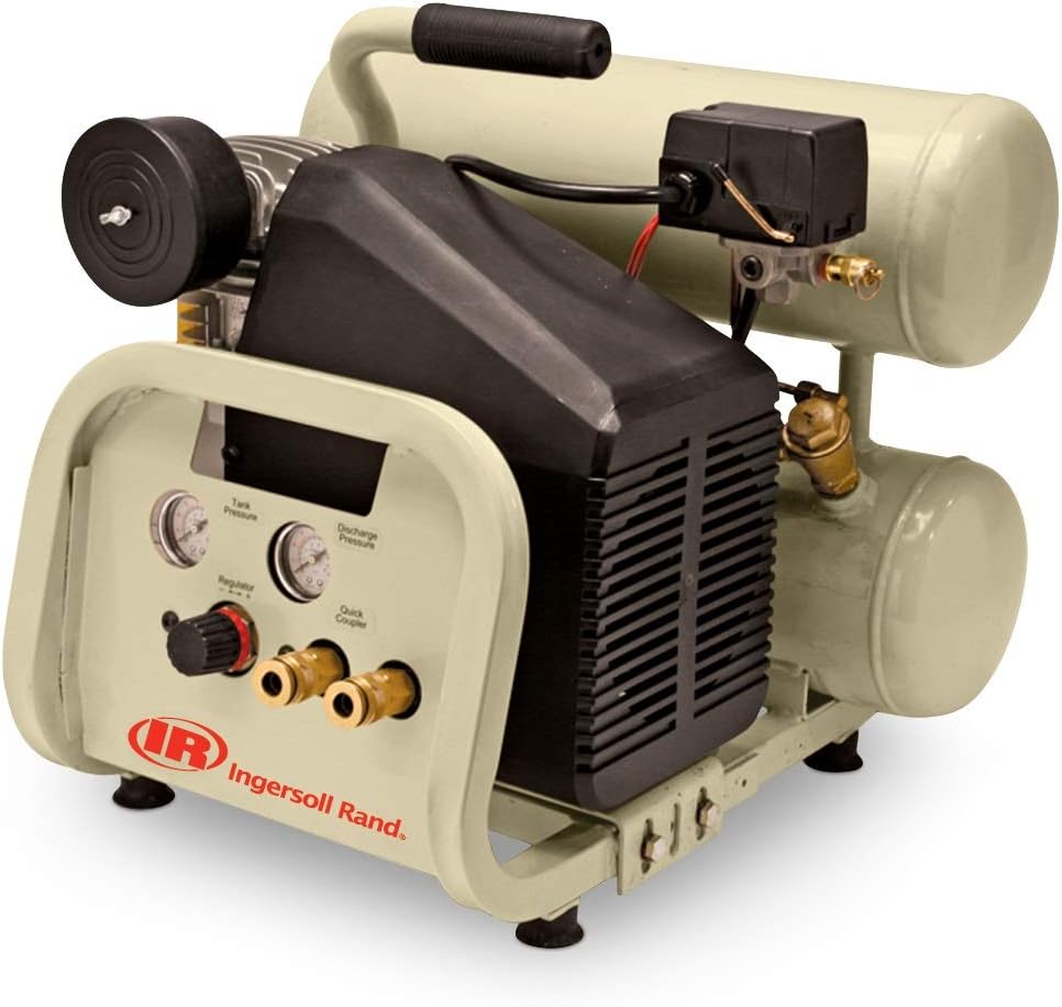 Ingersoll Rand 42672949 2 HP Portable Twin-Stack Air Compressor