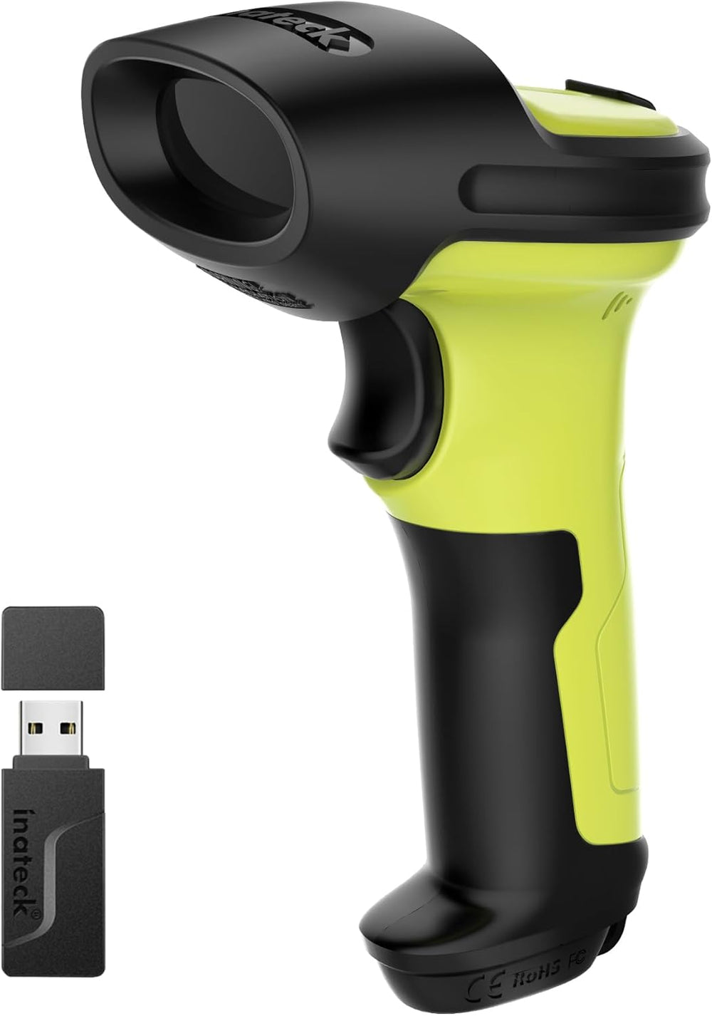 Inateck 2D Barcode Scanner, Wireless Bluetooth QR Code Scanner