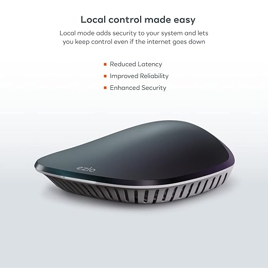 Ezlo Plus Smart Home Hub with Zigbee & Z-Wave. Works with Wi-Fi Devices