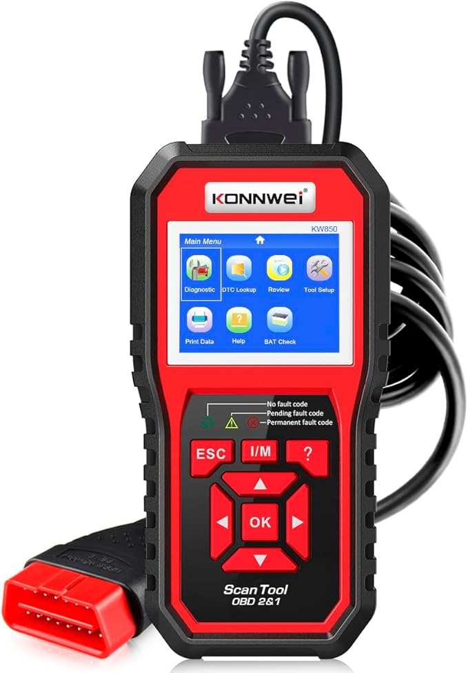 KONNWEI KW850 Professional OBD2 Scanner Auto Code Reader Diagnostic Check