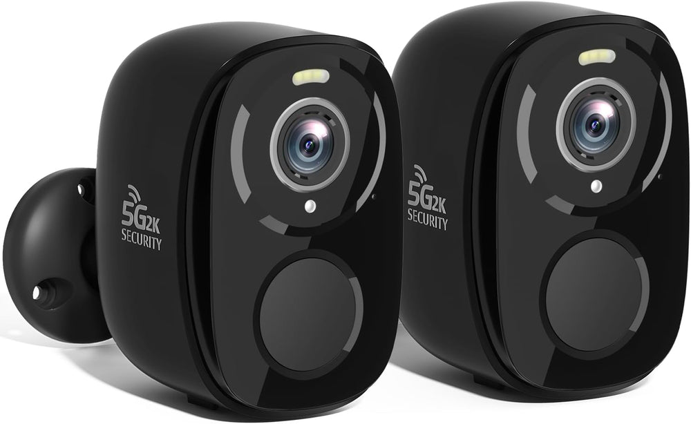Rraycom 2Pack 5G/2.4G WiFi Security Cameras Wireless Outdoor, 2K QHD Video