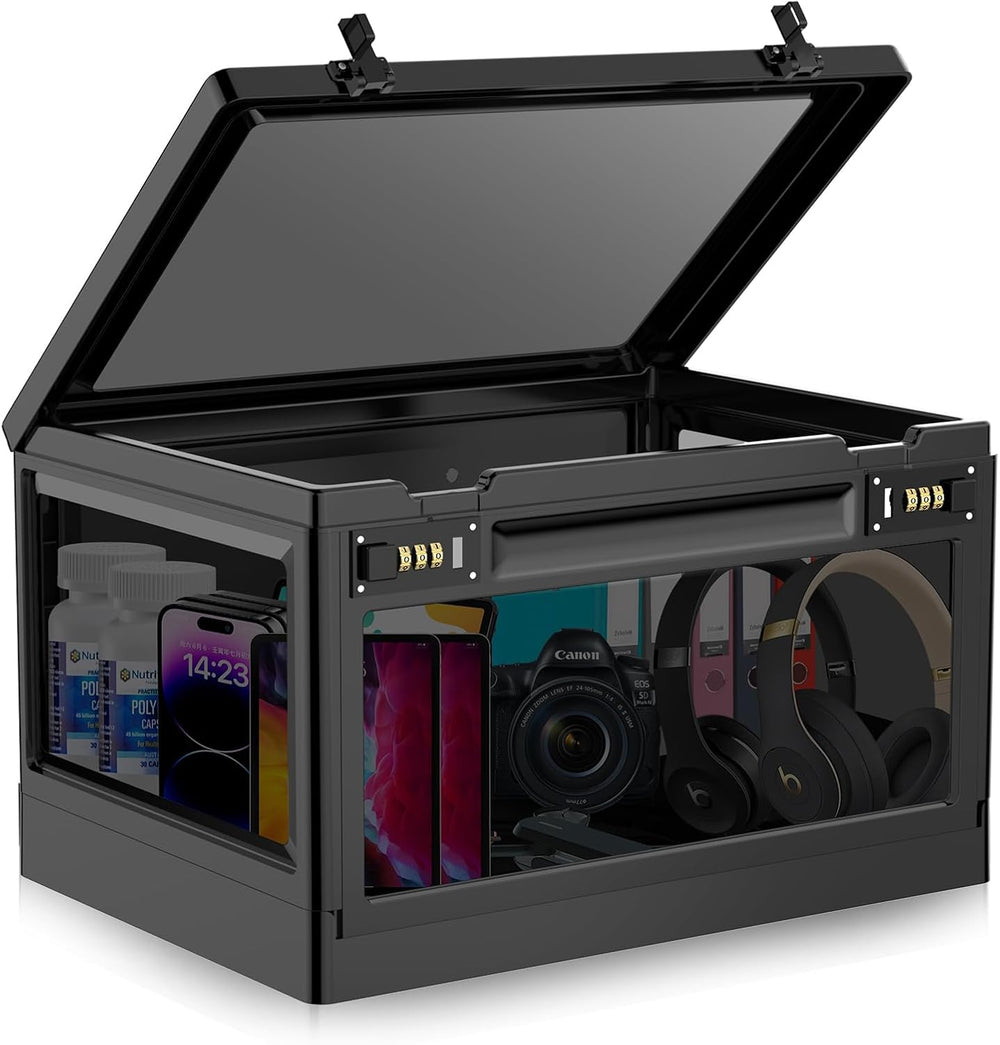 Extra Large Lock Box for Medication Safe, Medicine Lockable Storage Box with ...