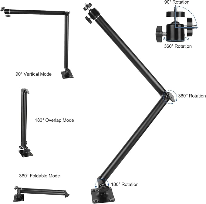 Mippko Articulating Camera Wall Mount