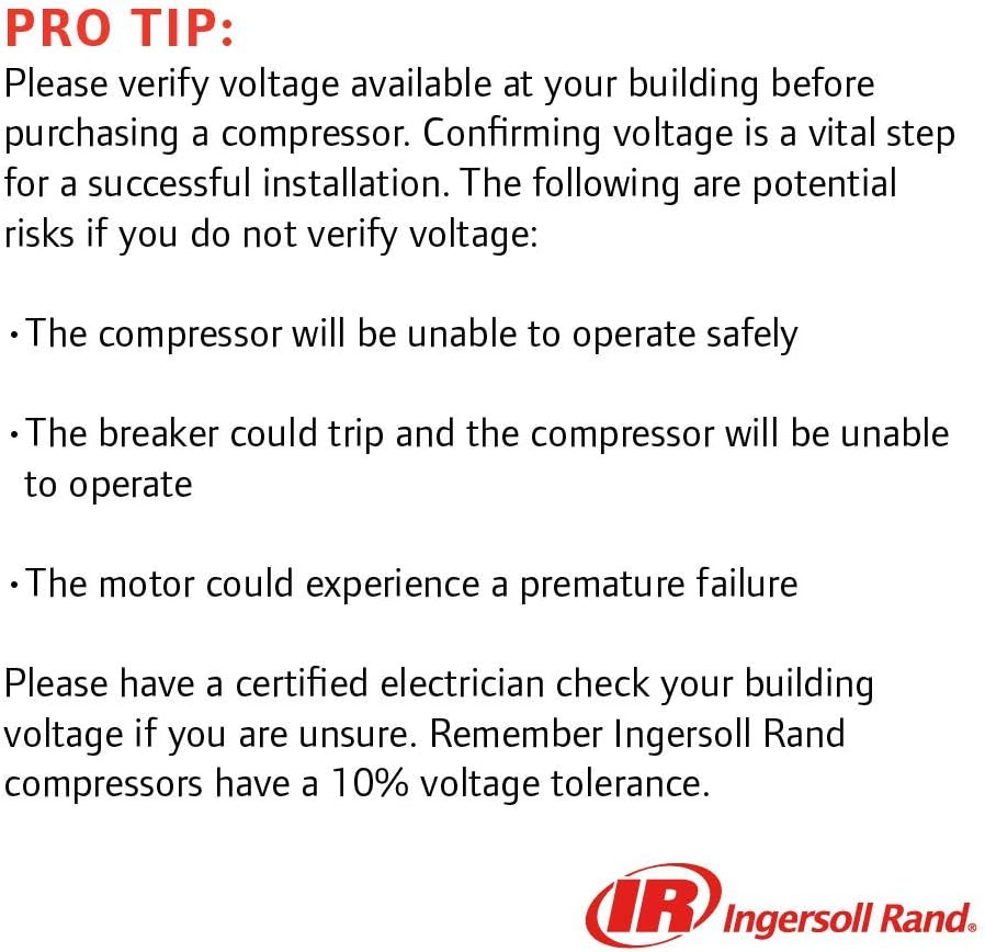 Ingersoll Rand 42672949 2 HP Portable Twin-Stack Air Compressor