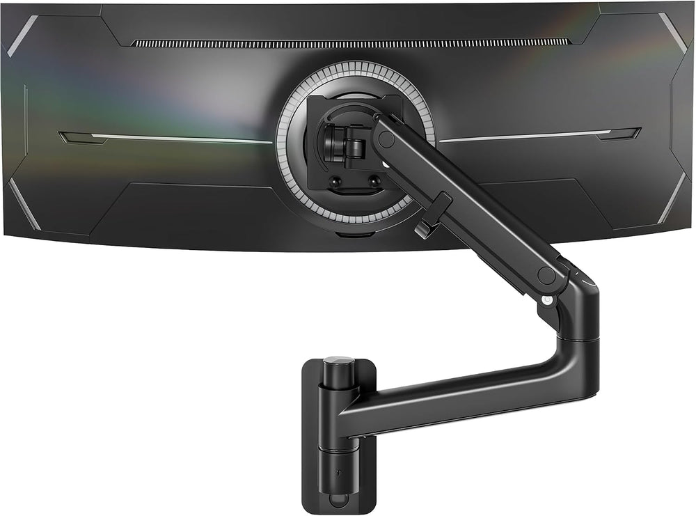 monTEK Monitor Wall Mount for 17-57“ up to 59.4 lbs Ultrawide Screens, Single