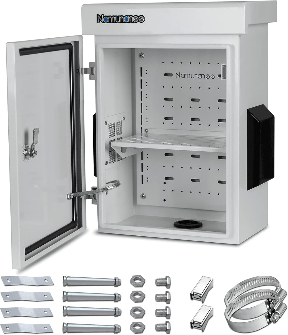 Outdoor Electrical Box, Cold-Rolled Steel Plate, Aluminum Alloy Back Beam