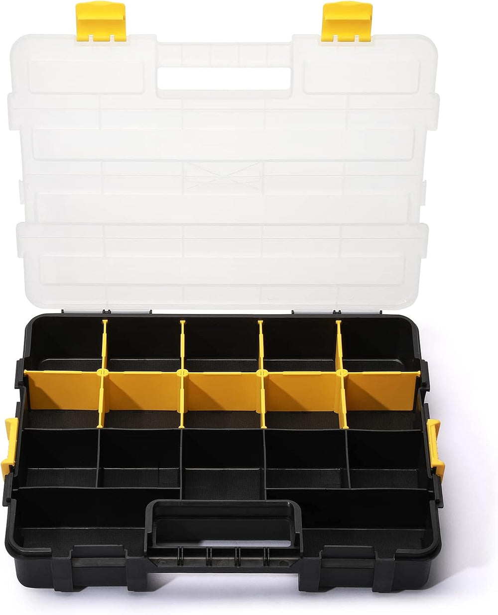 MIXPOWER 2 Pieces 34-Compartment Toolbox Organizer sets, 20 Removable Divider...