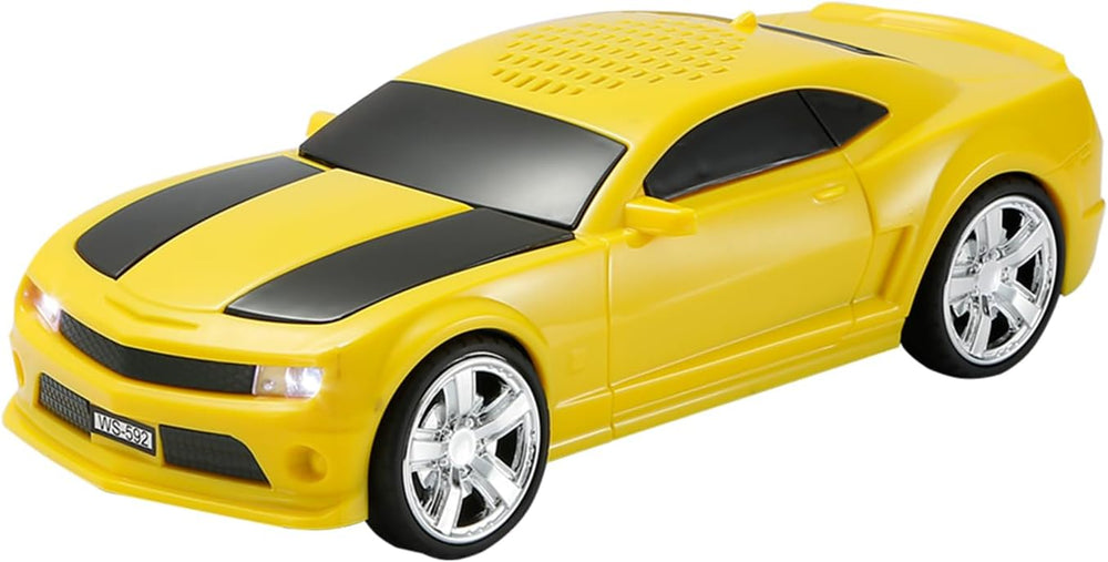 WSTER Classic Sports Car Model Bluetooth Speaker, Portable Wireless Outdoor