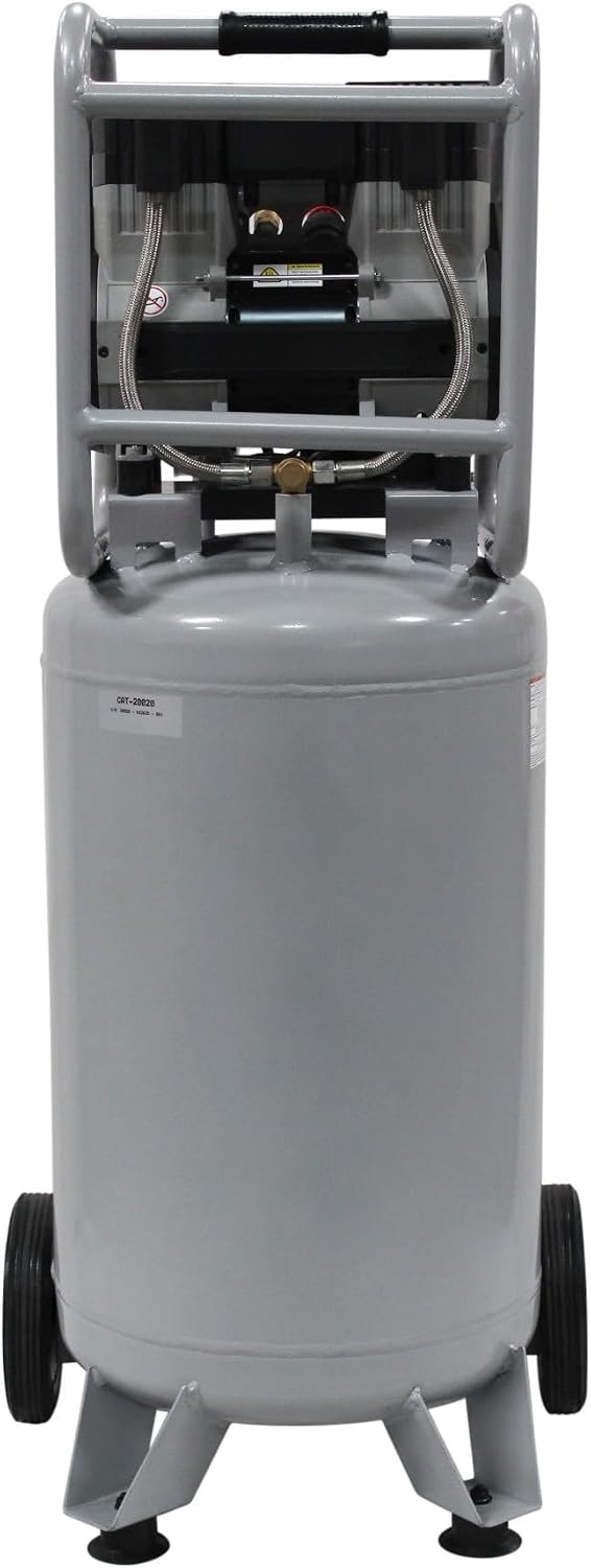 California Air Tools 20020 2.0 HP Ultra Quiet and Oil-Free Air Compressor wit...
