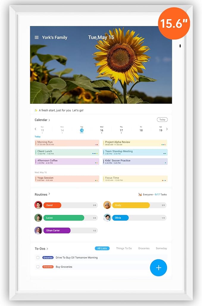 ApoloSign Digital Calendar: Electronic Calendar, Smart Touchscreen Interactive