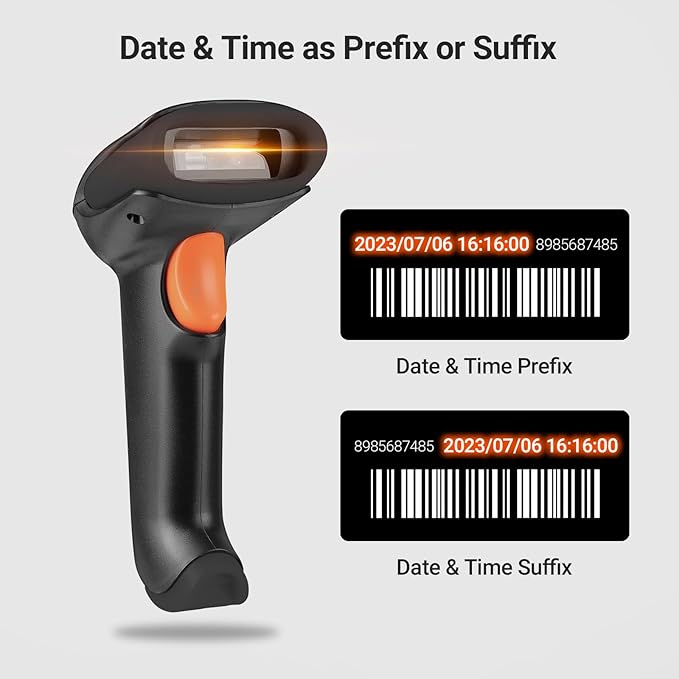 Tera Barcode Scanner Wireless 1D 2D QR