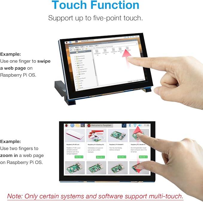 Hosyond 5 Inch Touchscreen IPS MIPI DSI Display Compatible