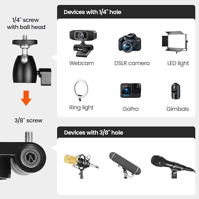 TARION Modular Desktop Camera Mount