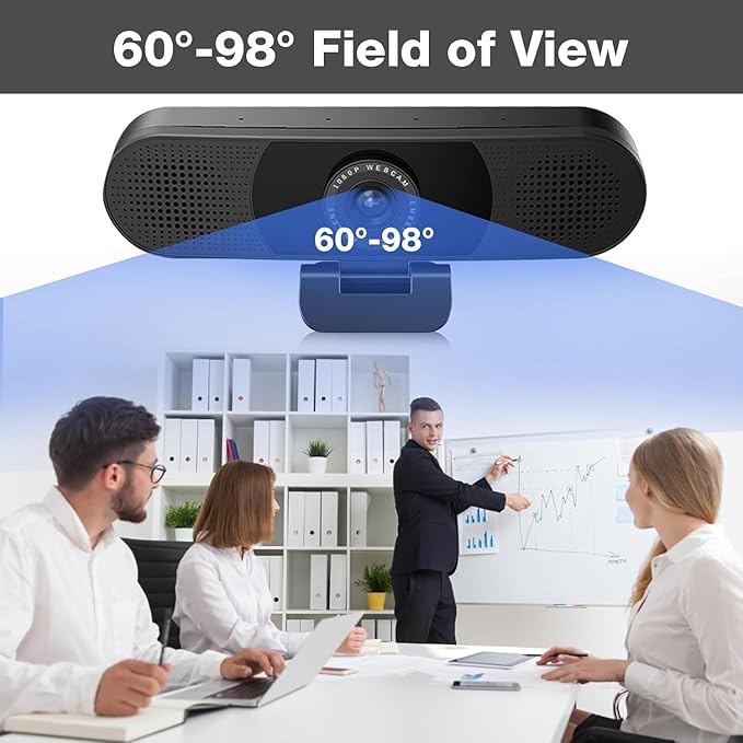 EMEET C980 PRO 3-in-1 1080P Webcam