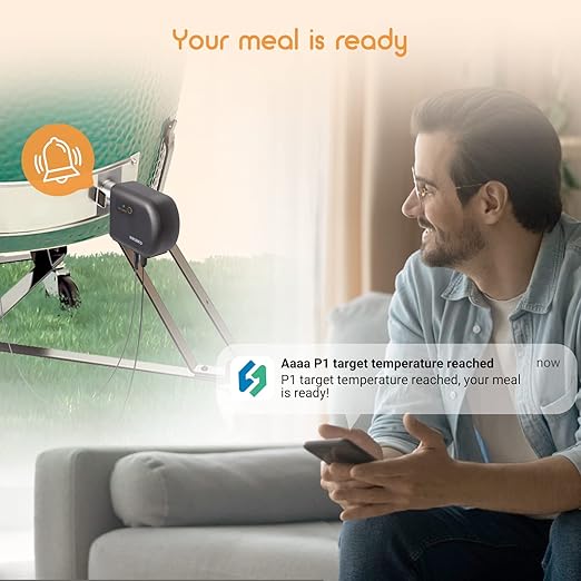 Wi-Fi & Bluetooth BBQ Smoker Temperature Controller
