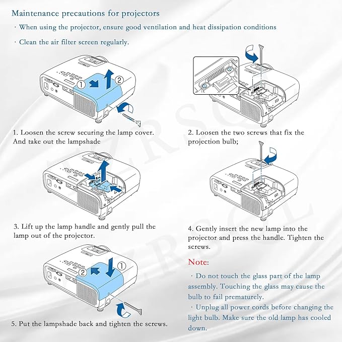 TZRSQL LMP-H210 Replacement Projector Lamp