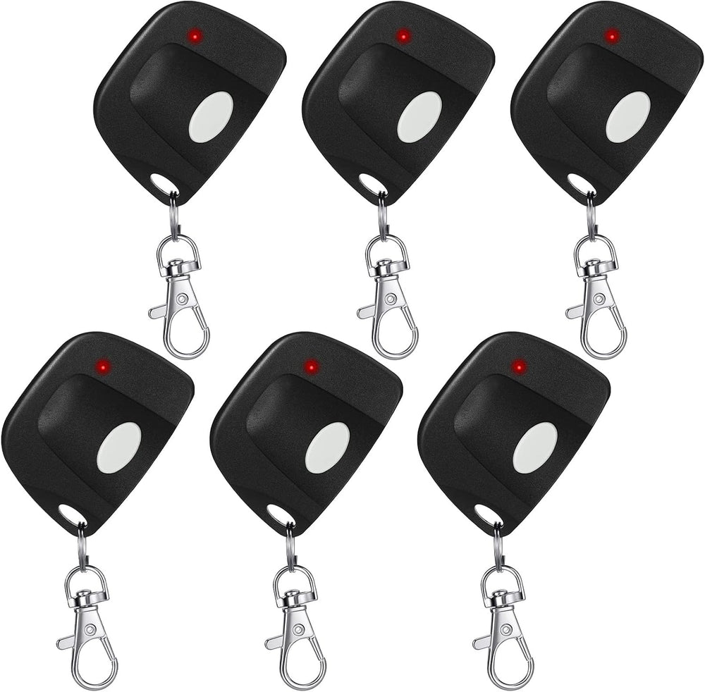 Kingdder 6 Pcs Gate Opener Compatible with Linear Delta 3, Black, White