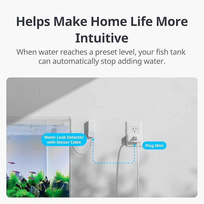 SwitchBot WiFi Water Leak Detector, Smart Water Sensor (3 Pack)