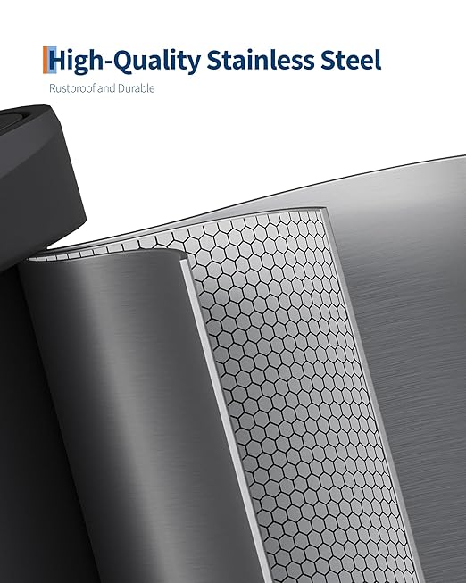 Garvee 16 gal / 60 L Stainless Steel Trash Can