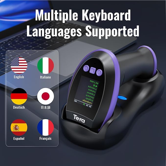 Tera Barcode Scanner Wireless