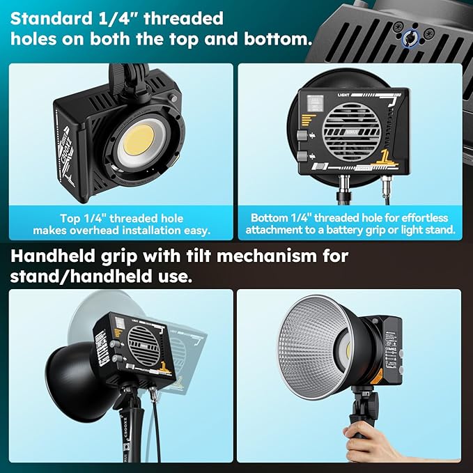 SIRUI C300XII 310W Portable LED Video Light