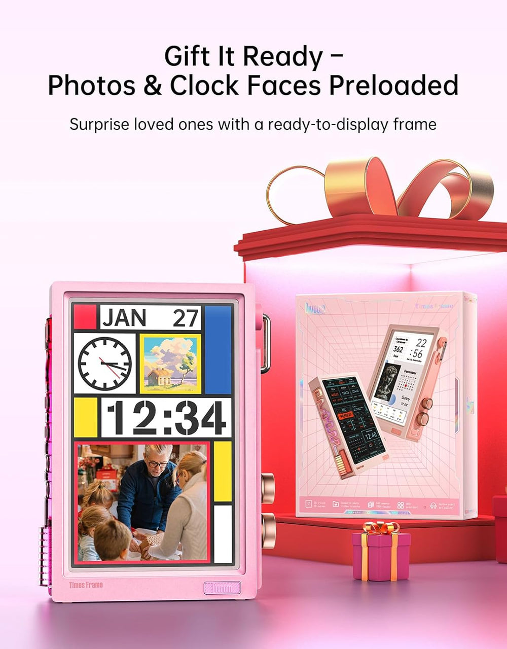 Divoom Times Frame 10.1-Inch WiFi Digital Picture Frame & Desk Display