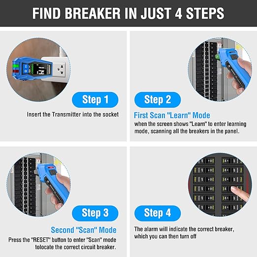 INSTRODOTS Circuit Breaker Finder Tool