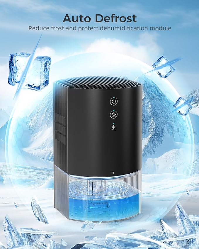 Small Dehumidifiers for Bathroom, Dorm Room, Portable Dehumidifier