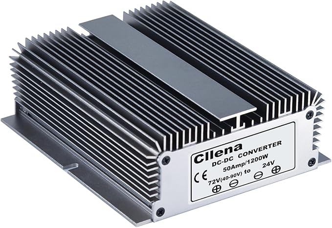 Cllena DC 40V-90V to 24V 50A 1200W Converter Voltage Regulator Reducer 48V 60V