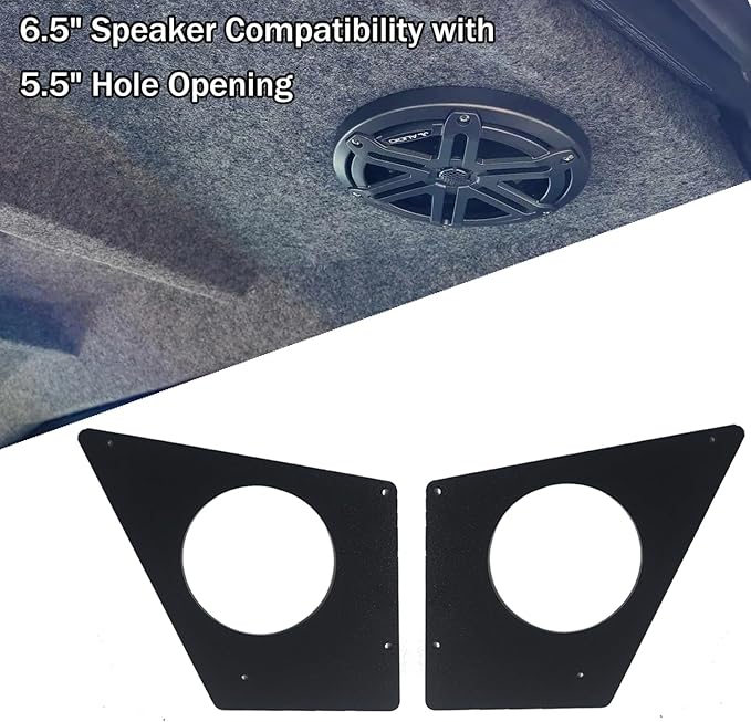 Uiuilz 6.5" Speaker Adaptors Roof Mount Kit