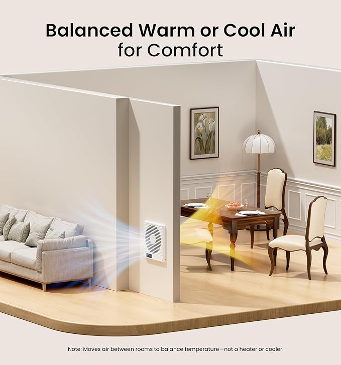 KOVIET 8" Room to Room Ventilation Fan
