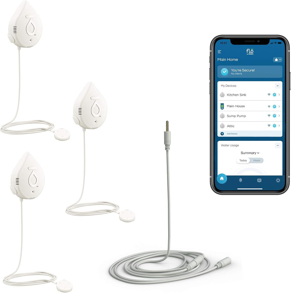 Flo by Moen Smart Water Detector (3-Pack)
