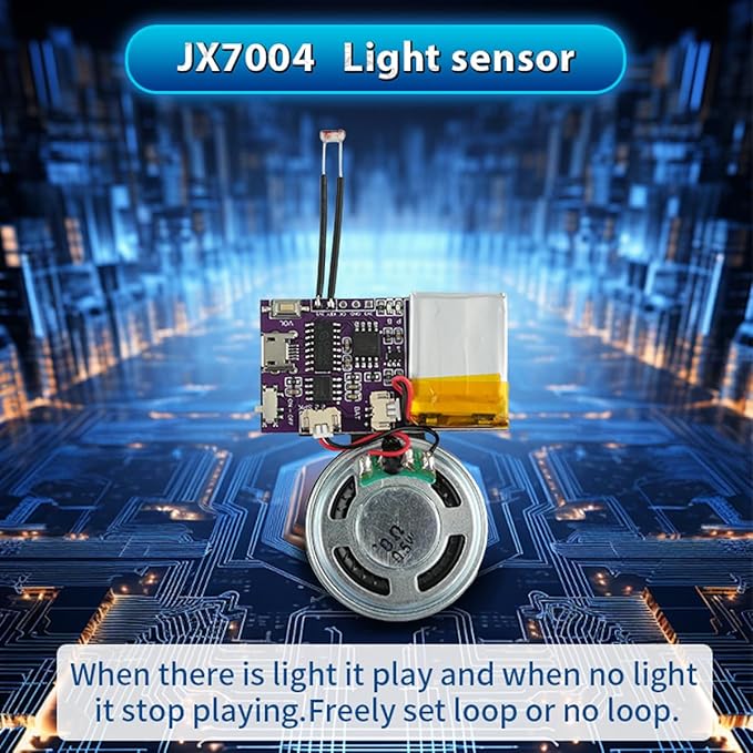 Voice Module, MP3 Music Sound Chips, 16MB Sound Module