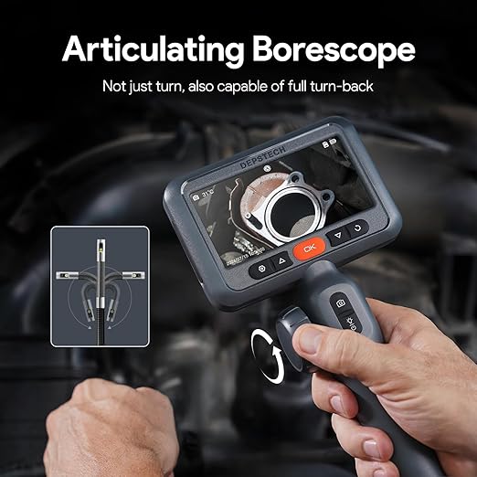 DEPSTECH 10FT Articulating Endoscope Camera