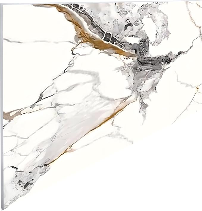 Dundee Deco Faux Marble Wall Panels - 2 ft X 4 ft - Glossy (4 Pack)
